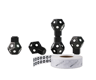 AESUB Dice — 3D Scanning Reference Targets (12-Pack)