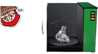 NAOMi-CT 3D-L Industrial X-Ray CT Scanner