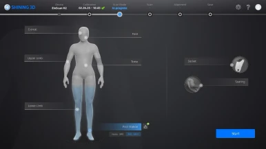 SHINING 3D EXScan O&P Software