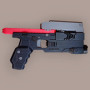 Replica Gun 3D Printed PLA Cyberpunk 2077 Skippy The Gun Cosplay Prop 1:1 Scale