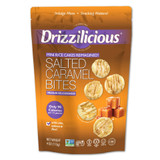 Drizzilicious Salted Caramel Mini Rice Cakes, 4 oz, Gluten-Free, Vegan, with Quinoa, Chia and Flax, 90 Calories