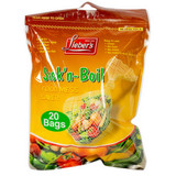 Lieber's Sack'n Boil Food Mesh Bags, 20 Count, Large 1/2 Gallon Capacity, for Soups and Broths