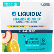 Liquid I.V. Sugar-Free Hydration Multiplier Lemon Lime & White Peach – 26 Count | Whole And Natural