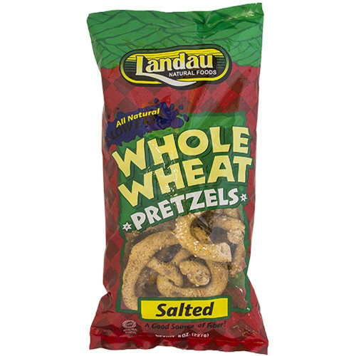 Landau Whole Wheat Pretzels Salted, 8 oz.