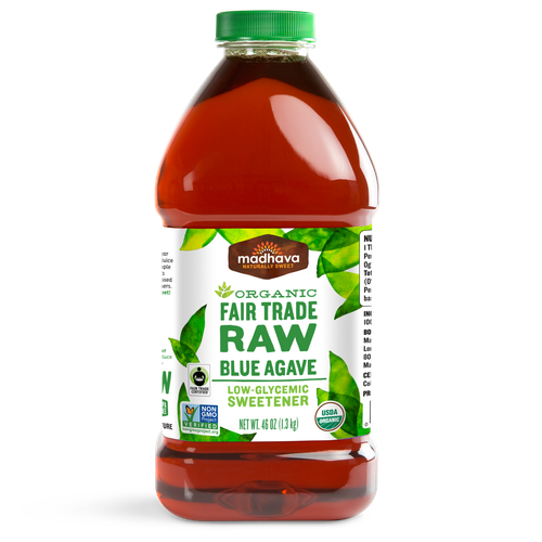 Madhava Raw Organic Agave Nectar, 46 oz