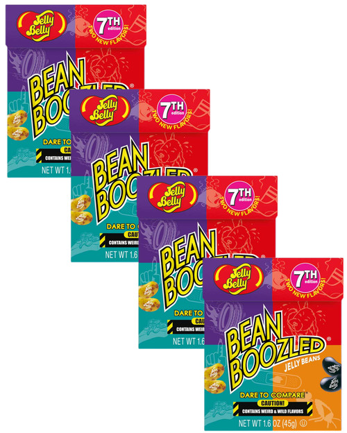 Jelly Belly Beanboozled Jelly Beans 7th Edition, 1.6 oz (4 PACK)
