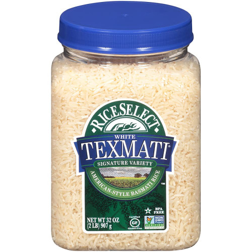 Rice Select Texmati White Rice, 32 oz Jar