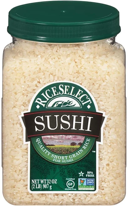 Rice Select Sushi Rice, 32 oz Jar