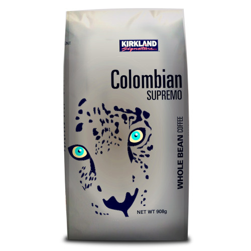 Kirkland Colombian Supremo Coffee Beans, 48 oz.