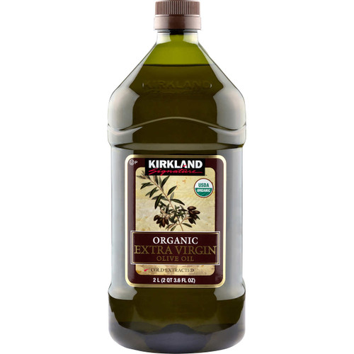 Kirkland Organic Extra Virgin Olive Oil, 2 Liter