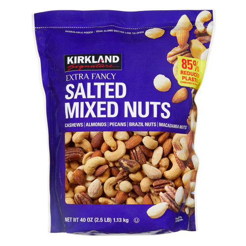 Kirkland Extra Fancy Salted Mixed Nuts