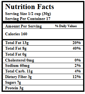 InnoFoods Organic Coconut Clusters, 18 oz.