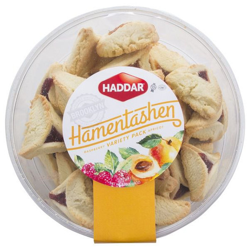 Haddar Hamentashen Raspberry Apricot Variety Pack, 2.75 lb.