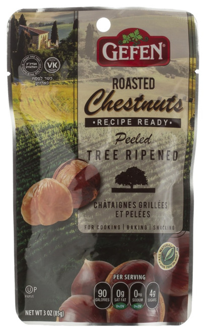 Gefen Organic Roasted Chestnuts, 3 oz.