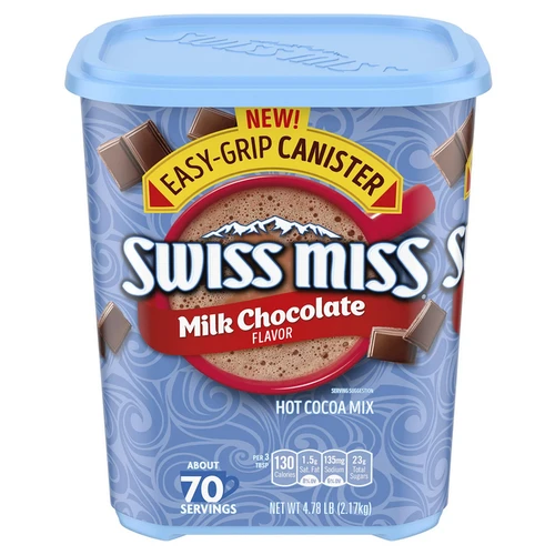 Swiss Miss Milk Chocolate Hot Cocoa Mix Canister, 76.5 oz. 