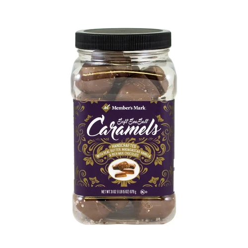 Member's Mark Soft Sea Salt Milk Chocolate Caramels, 31 oz. 