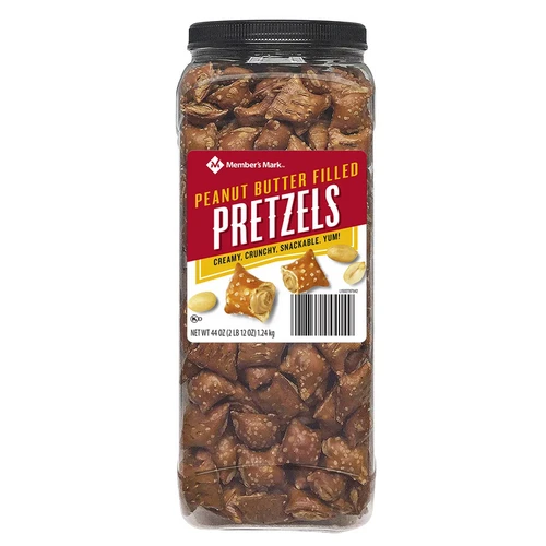 Member's Mark Peanut Butter Filled Pretzels, 44 oz 