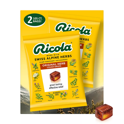 Ricola Original Natural Herb Cough Drops, 210 Drops