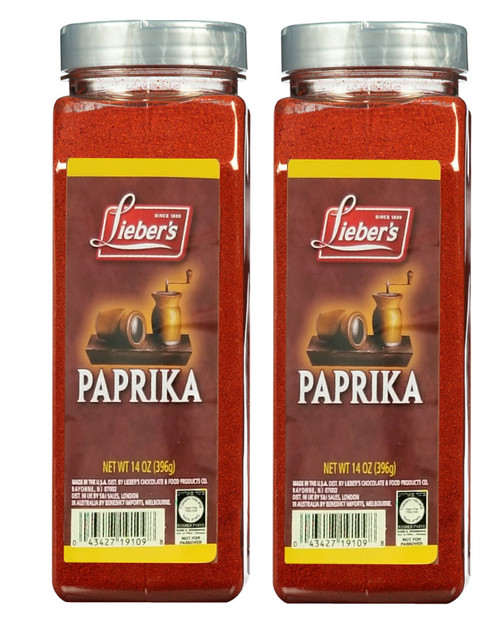 Lieber's Paprika, 14 oz (Pack of 2)