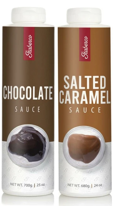 Itaberco Salted Caramel Sauce, Chocolate Sauce, (2 Count)