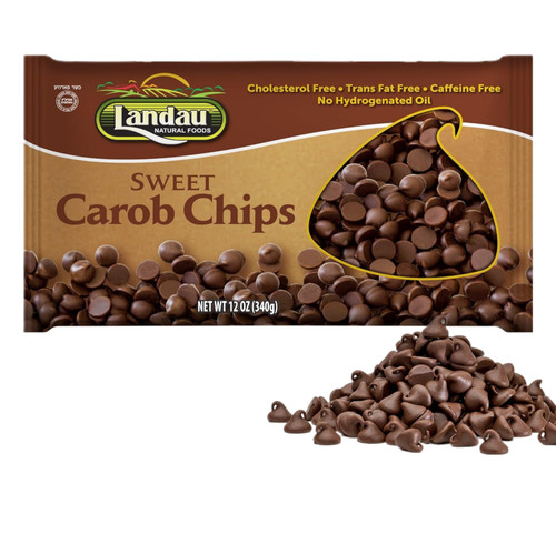 Landau's Sweet Carob Chips, 12 oz.