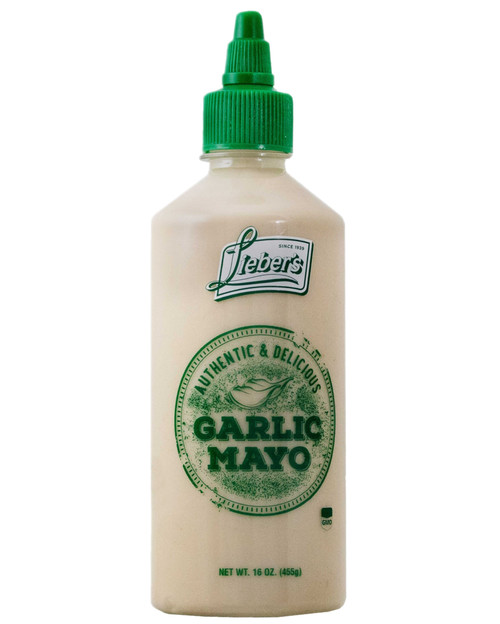 Lieber's Garlic Mayo Sauce, 16 oz