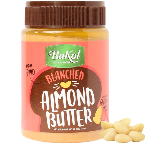 Bakol Blanched Almond Butter, Non-GMO, Gluten Free, 12.35 oz