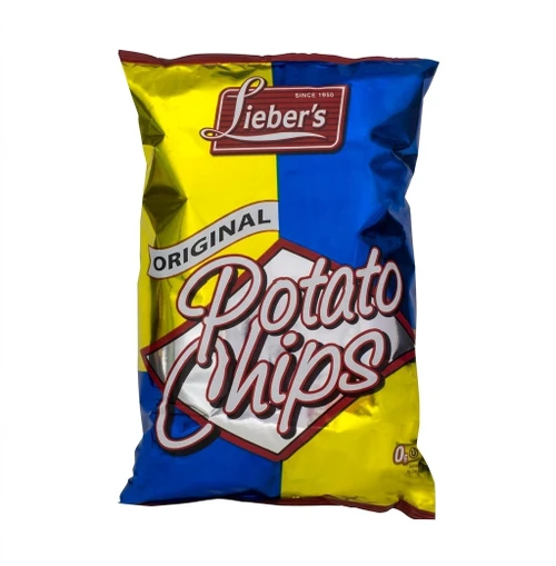Lieber's Original Potato Chips, Kosher for Passover, Gluten-Free, 12 oz, Classic Salted Snack