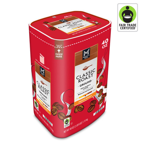 Member's Mark Classic Medium Roast Ground Coffee – front of package