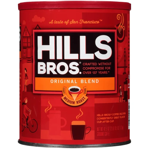 Hills Bros. Original Blend Ground Coffee – front of package