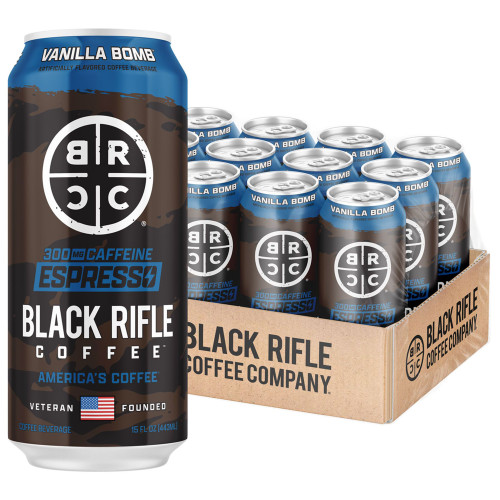 Black Rifle Coffee Company Espresso Vanilla 300 – front of package