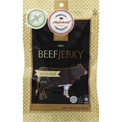 Aufschnitt Meats Original Beef Jerky, 2 oz - pack front