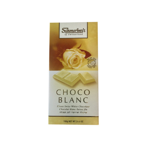 Schmerling's Choco Blanc Swiss White Chocolate, 3.5 oz