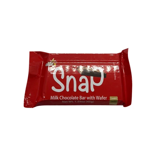 Elite Snap Milk Chocolate Bar with Wafer, 3 oz