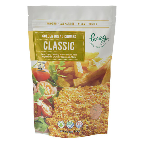 Pereg Kosher Classic Golden Bread Crumbs, 12 oz