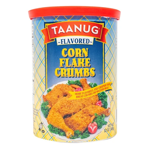Taanug Kosher Flavored Corn Flake Crumbs, 12 oz