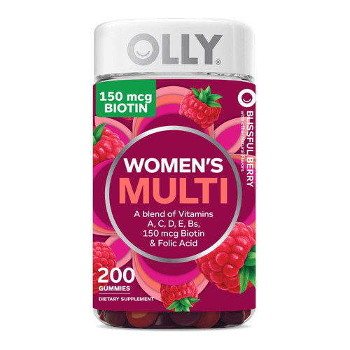 Olly Women's Health & Immune Support Multivitamin Gummies, 200 Count – front of package