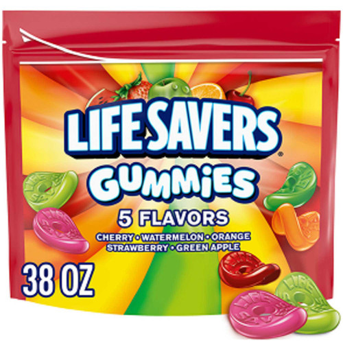 Life Savers Gummies 5 Flavors Gummy Candy, 38 oz – front of package