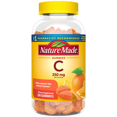 Nature Made Vitamin C Adult Gummies, 200 Count – front of package
