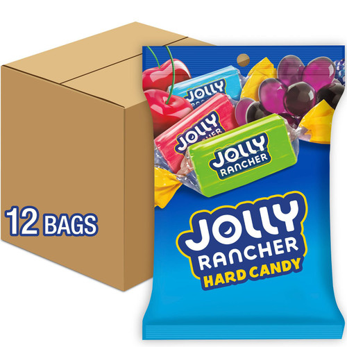 Jolly Rancher Original Fruit Flavored Hard Candy Bag, 7 oz., 12 ct – front of package