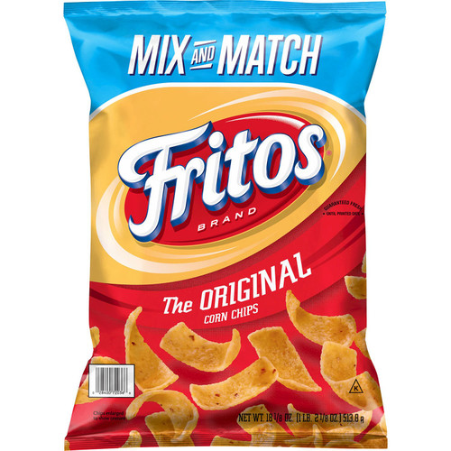 Fritos the Original Corn Chips, 18.125 oz – front of package