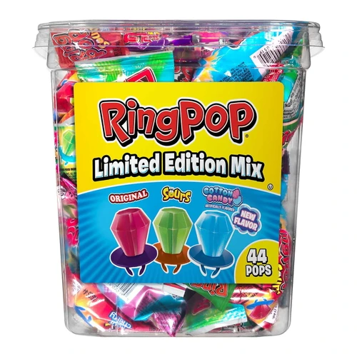 Ring Pop Limited Edition Mix, Variety Pack, 0.5 oz., 44 pk – front of package