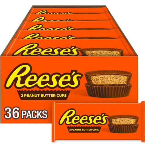 Reese's Milk Chocolate Peanut Butter Cups, 1.5 oz., 36 pk – front of package