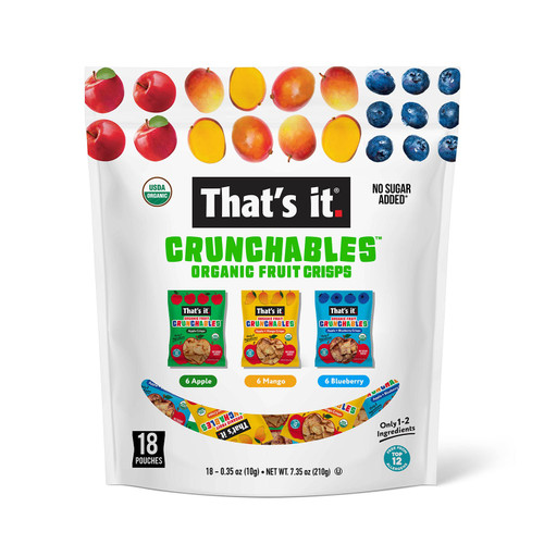 That's It Crunchable Variety Pack, 18 pk – front of package
