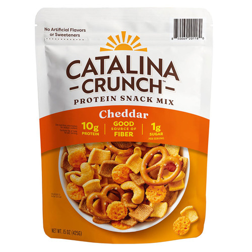 Catalina Crunch Cheddar Snack Mix, 15 oz – front of package