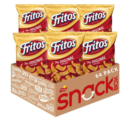 Fritos Original Corn Chips, 2 oz., 64 pk – front of package