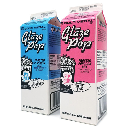 Gold Medal Blue Raspberry & Cherry Glaze Pop 2 pk – front of package