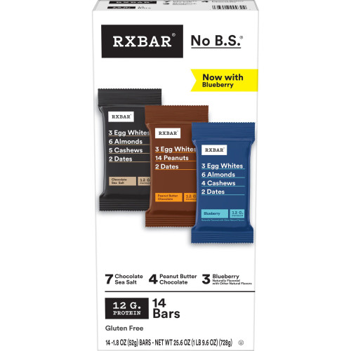 RXBAR Protein Bars​, Variety Pack, 14 pk – front of package