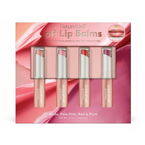 NatureWell Hydrating Lip PH Tint, 4 pk – front of package