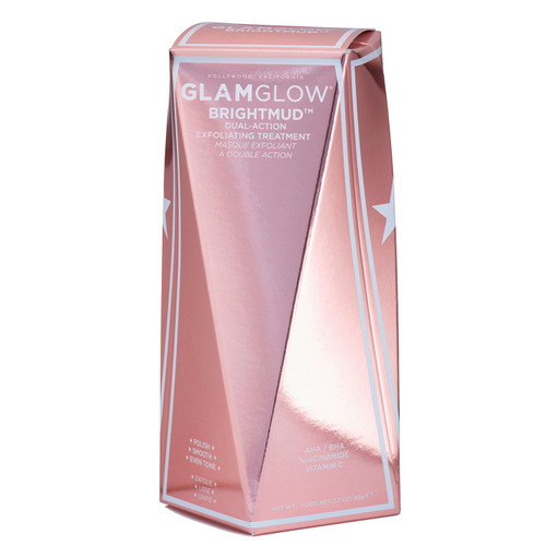 GLAMGLOW Brightmud Dual-Action Exfoliating Treatment, 2.2 oz – front of package